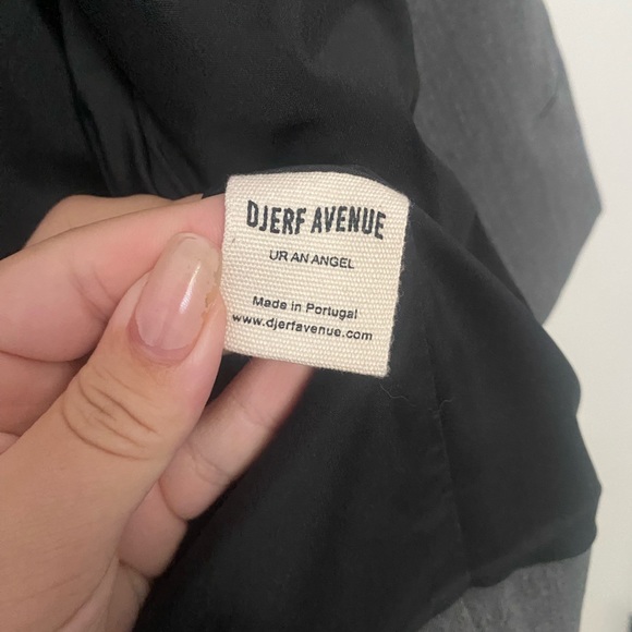 Djerf Avenue It Blazer Grey Size Small - Picture 4 of 5